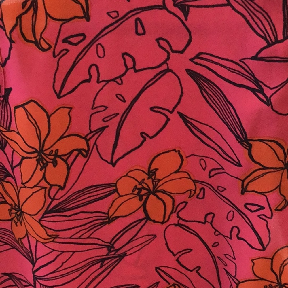 DR2 Pink Flutter Sleeve Ruffled Blouse - Picture 4 of 5